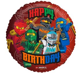 Riethmüller Foil Balloon Lego Ninjago Empty | 45cm Riethmüller Foil Balloon Lego Ninjago Empty | 45cm