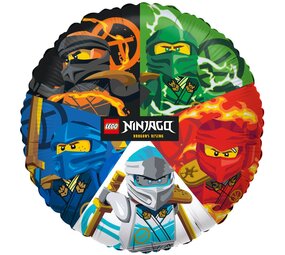 Riethmüller Folie ballon Lego Ninjago Dragons Leeg | 45cm Riethmüller Folie ballon Lego Ninjago Dragons Leeg | 45cm