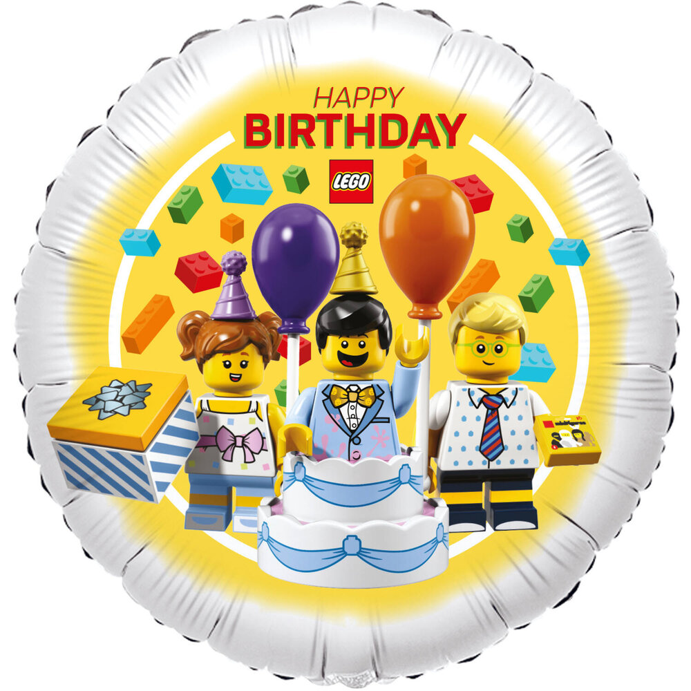 Riethmüller Ballon en forme de figurine Lego Vide | 45cm Riethmüller Ballon en forme de figurine Lego Vide | 45cm