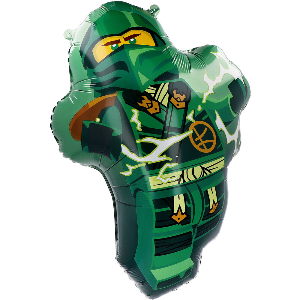 Riethmüller Ballon en aluminium en forme de Lloyd Lego Ninjago 47x65 cm Non gonflé | a l'unité Riethmüller Ballon en aluminium en forme de Lloyd Lego Ninjago 47x65 cm Non gonflé | a l'unité