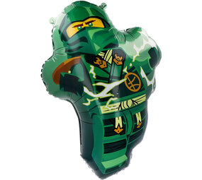 Riethmüller Ballon en aluminium en forme de Lloyd Lego Ninjago 47x65 cm Non gonflé | a l'unité Riethmüller Ballon en aluminium en forme de Lloyd Lego Ninjago 47x65 cm Non gonflé | a l'unité