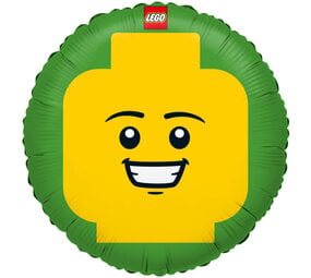 Riethmüller Tête de figurine Lego en ballon vide | 45 cm