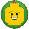 Riethmüller Foil Balloon Lego Figure Head Empty | 45cm