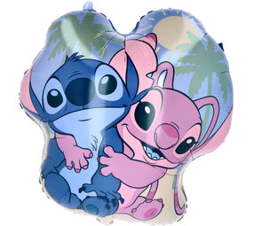Riethmüller Stitch & Angel Disney Form Folienballon 47x49 cm Leer | pro Stück