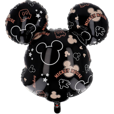Riethmüller Mickey Shape Folie Ballon 60x58cm Leeg | per stuk Riethmüller Mickey Shape Folie Ballon 60x58cm Leeg | per stuk