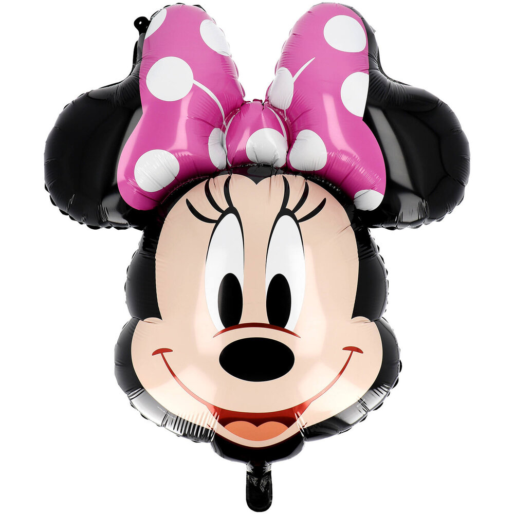 Riethmüller Minnie Shape Folie Ballon 63x69cm Leeg | per stuk Riethmüller Minnie Shape Folie Ballon 63x69cm Leeg | per stuk