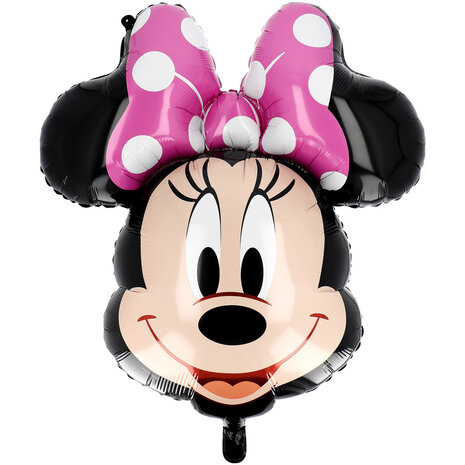 Riethmüller Minnie Shape Folie Ballon 63x69cm Leeg | per stuk Riethmüller Minnie Shape Folie Ballon 63x69cm Leeg | per stuk