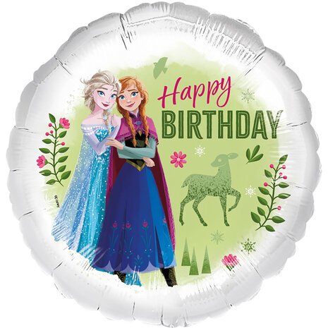 Riethmüller Frozen Happy Birthday Folie ballon Leeg | 45cm