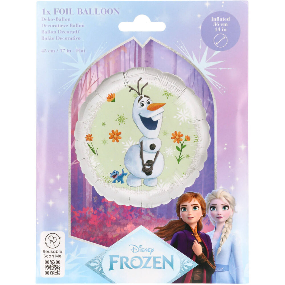 Riethmüller Olaf Folie Ballon Leeg | 45cm Riethmüller Olaf Folie Ballon Leeg | 45cm