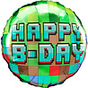 Anagram Pixel Party Folie Ballon Leeg | 45cm