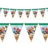 Procos Party Paw Patrol Dino Movie Vlaggenlijn Papier | per stuk Procos Party Paw Patrol Dino Movie Vlaggenlijn Papier | per stuk