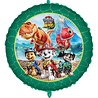 Procos Party Paw Patrol Dino Movie Foil Balloon Empty | per piece Procos Party Paw Patrol Dino Movie Foil Balloon Empty | per piece