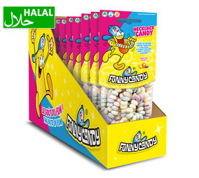 FunnyCandy Candy Necklace 17 g | 8 pieces