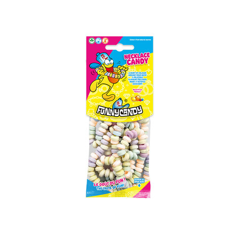 FunnyCandy Snoepketting 17 gram | 8 stuks FunnyCandy Snoepketting 17 gram | 8 stuks