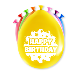 Paper Dreams Luftballons Happy Birthday Party 30 cm | 8 Stück Paper Dreams Luftballons Happy Birthday Party 30 cm | 8 Stück