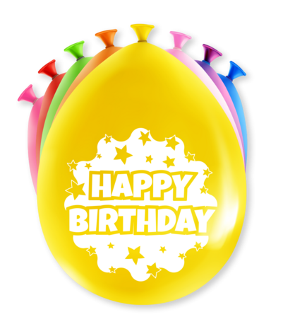 Paper Dreams Luftballons Happy Birthday Party 30 cm | 8 Stück Paper Dreams Luftballons Happy Birthday Party 30 cm | 8 Stück