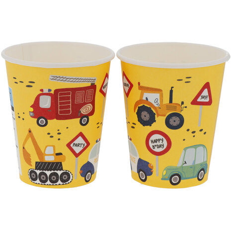 Riethmüller Gobelets Véhicules 250 ml | 8 pièces Riethmüller Gobelets Véhicules 250 ml | 8 pièces