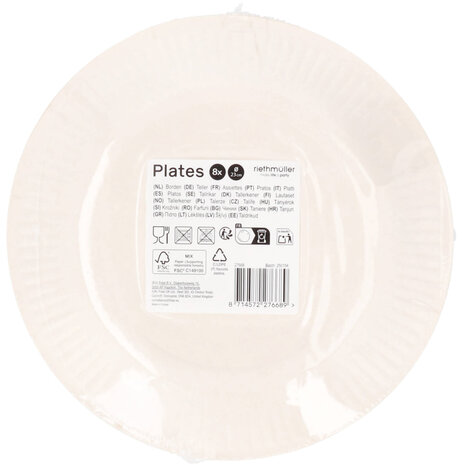 Riethmüller Assiettes Véhicules 23 cm | 8 pièces Riethmüller Assiettes Véhicules 23 cm | 8 pièces