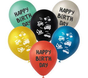 Riethmüller Ballons Véhicules | 6 pièces Riethmüller Ballons Véhicules | 6 pièces