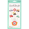 Riethmüller Set de décoration pour cupcakes sur le thème des véhicules 15 cm | 6 pièces Riethmüller Set de décoration pour cupcakes sur le thème des véhicules 15 cm | 6 pièces