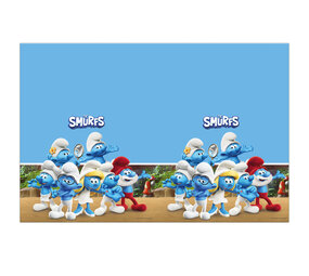 Procos Party Smurfen Tafelkleed Papier 120x180cm | per stuk