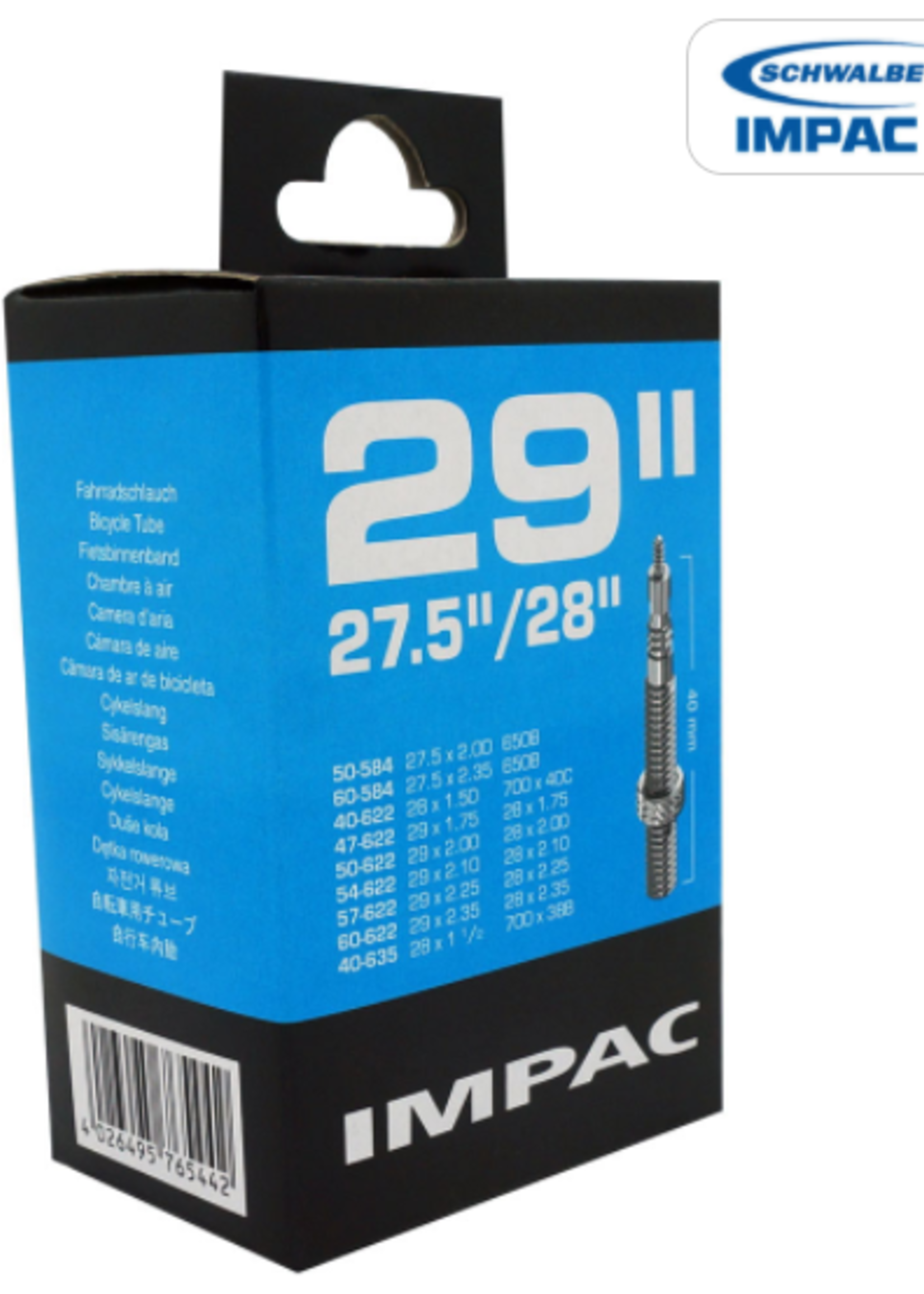 Impac Impac Inner Tube 29 / 27.5 / 28  Presta