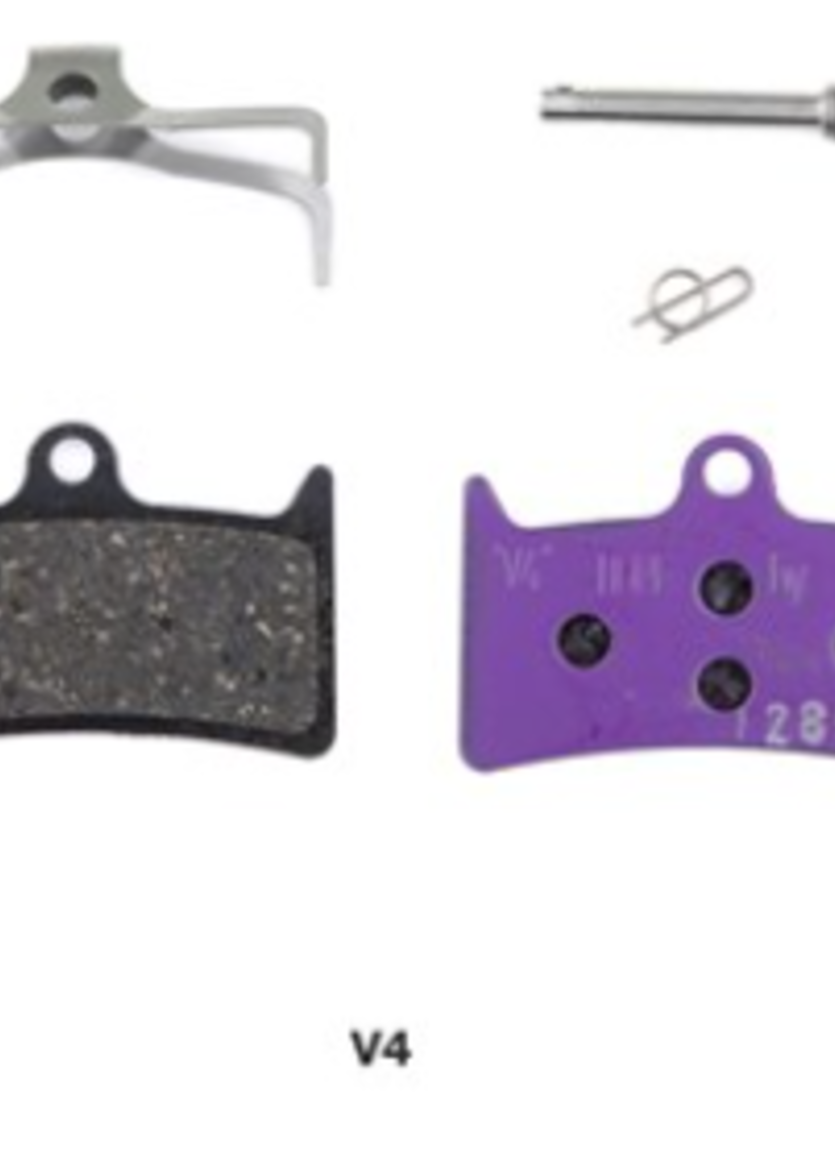 Hope Hope V4 Brake pads - ebike compound - Purple