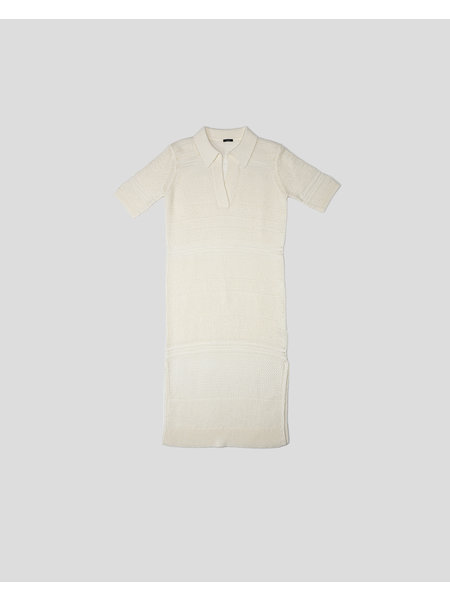 Joseph Polo dress crispy cotton white