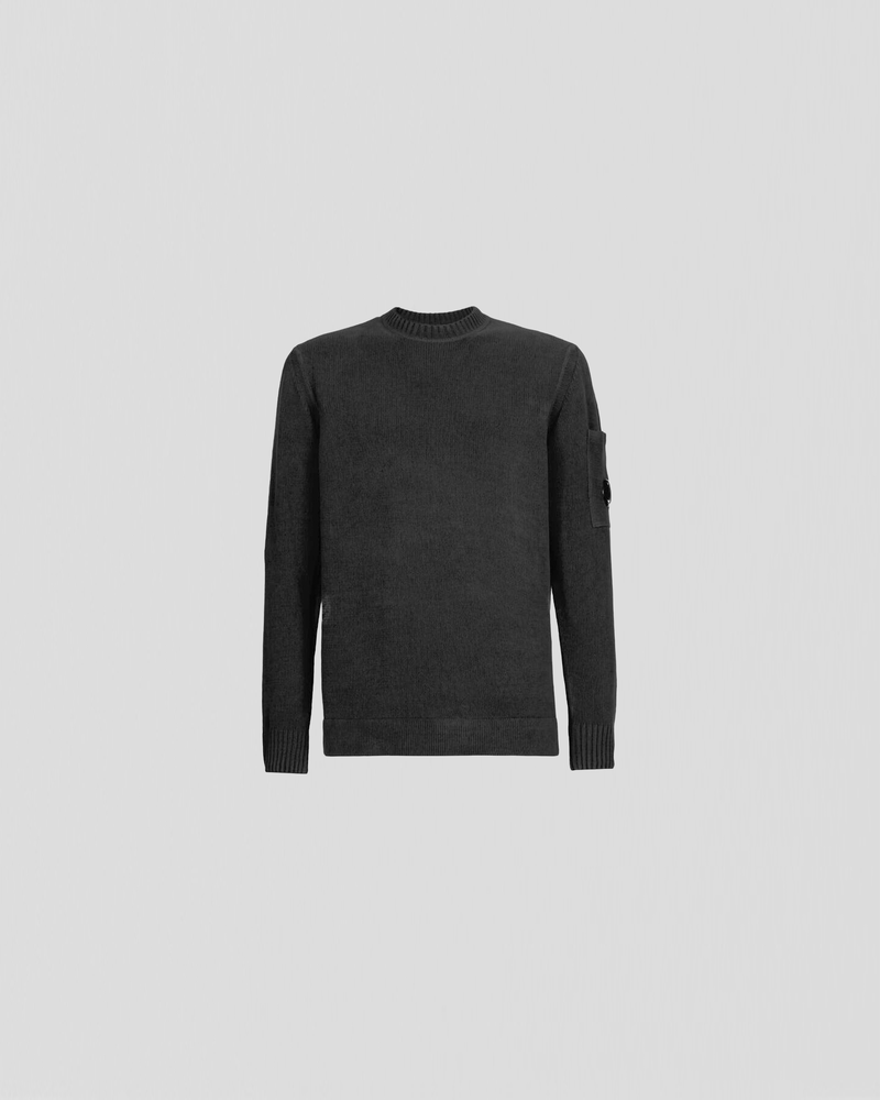 C.P. Company C.P. Company Fine chenille sweater black
