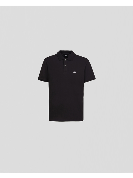C.P. Company 24/1 Piquet polo shirt black