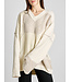 Róhe Unisex v-neck sweater patchwork