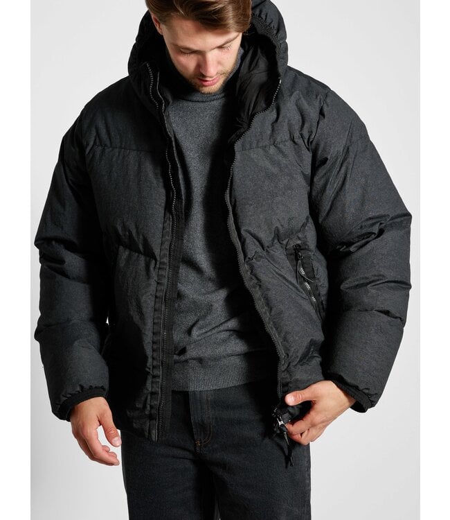 C.P. COMPANY down jacket 'Goggle Jacket' black