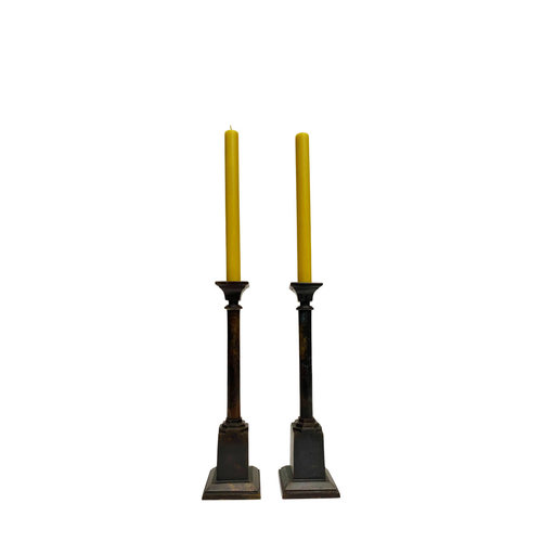 Vintage Collection Pillars Vintage Candleholders set of 2 Vintage Collection Pillars Vintage Candleholders set of 2