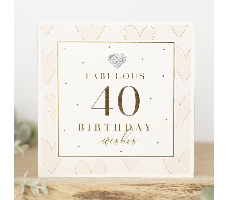 FABULOUS 40 birthday wishes