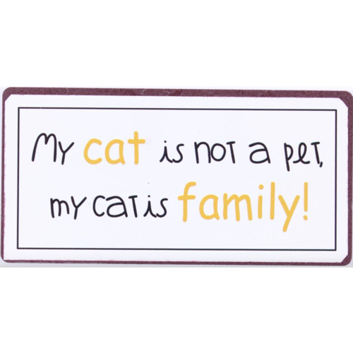 MY CAT IS FAMILY 