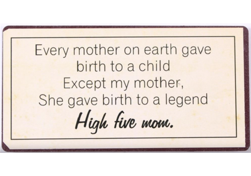 HIGH FIVE MOM