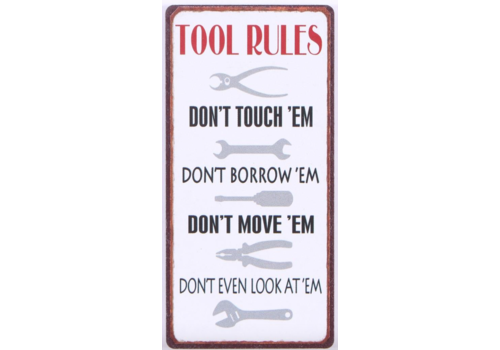 TOOL RULES