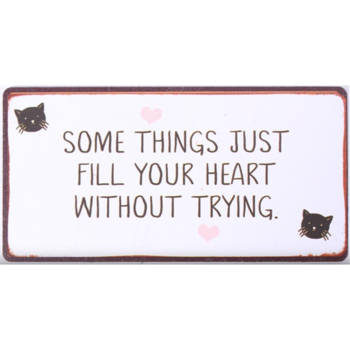 CATS FILL YOUR HEART 