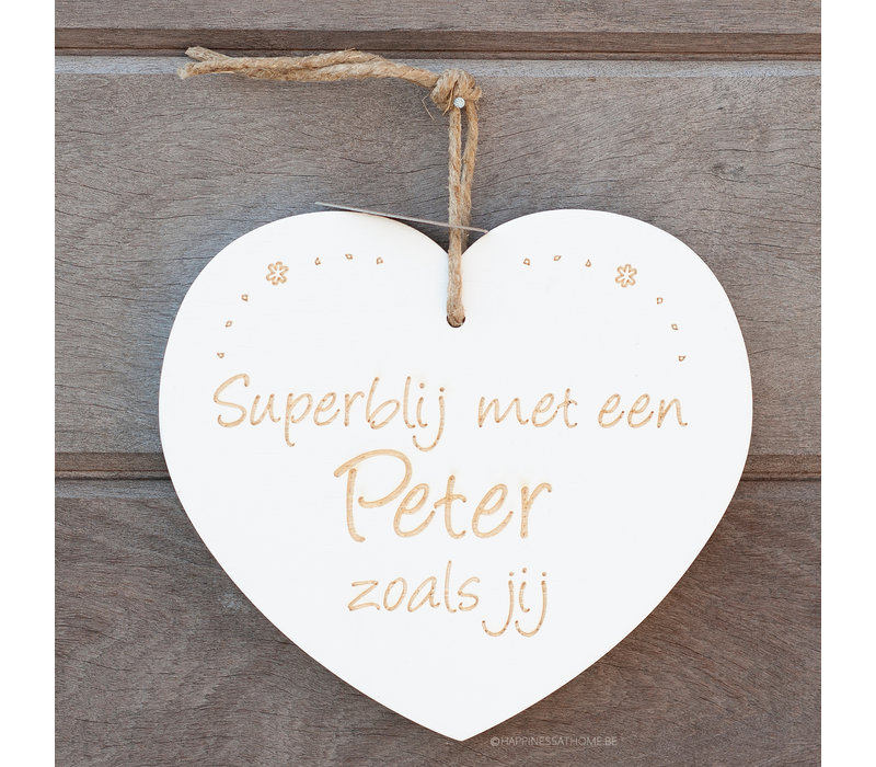 Superblij met een peter zoals jij