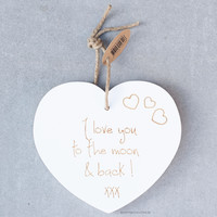 I love you to the moon & back! Xxx