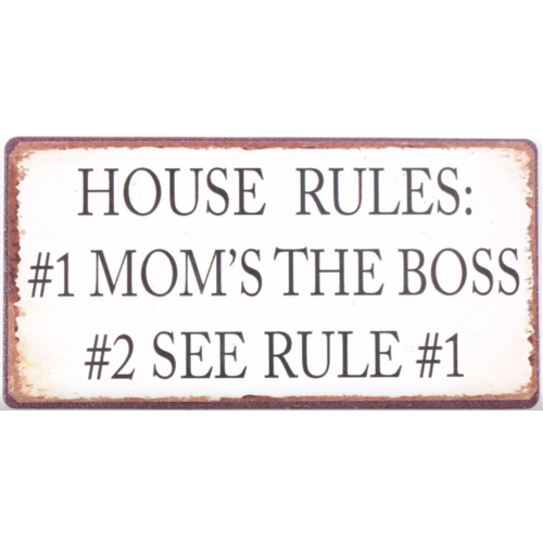 HOUSE RULES 