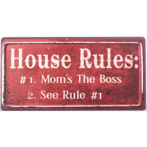 HOUSE RULES 