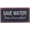 Save water! Shower with your girlfriend