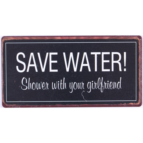 SAVE WATER 