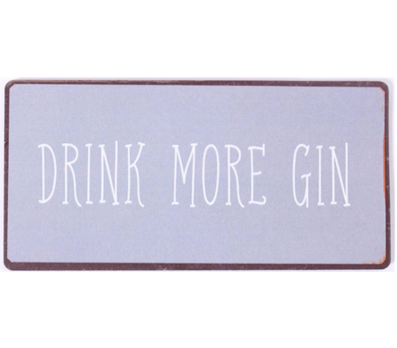 Drink more gin