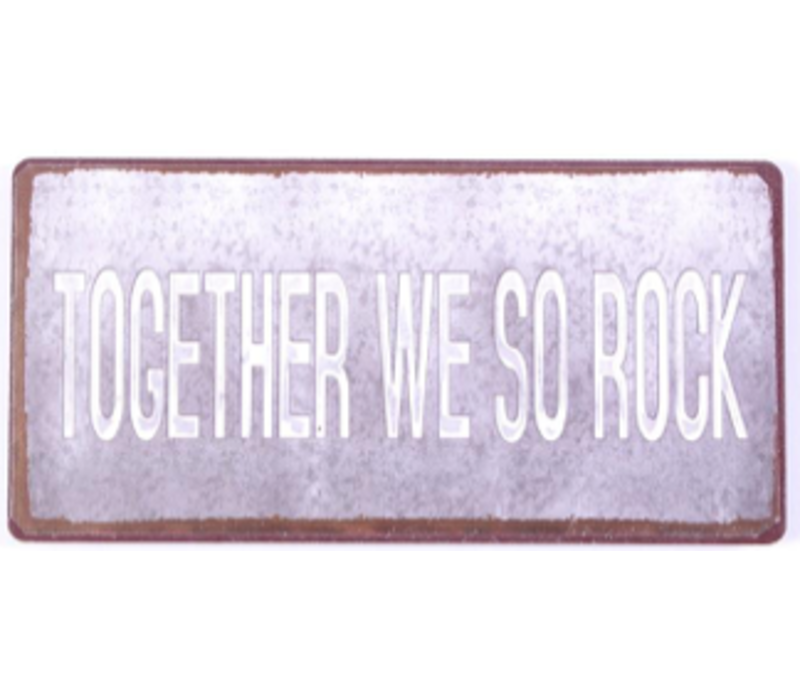 Together we so rock