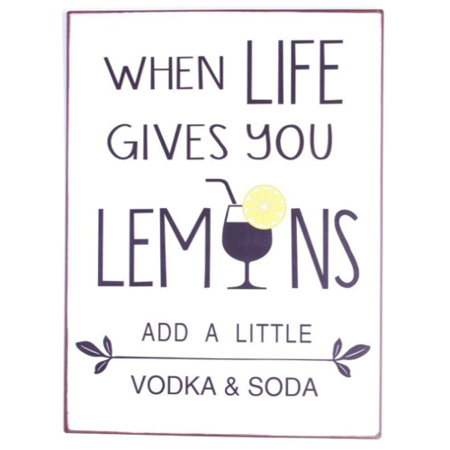 LEMONS & VODKA 