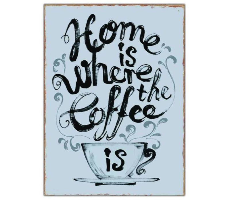 Home is where the coffee is
