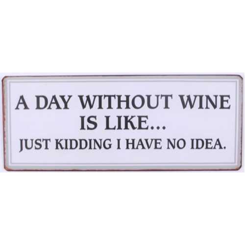DAY WITHOUT WINE 