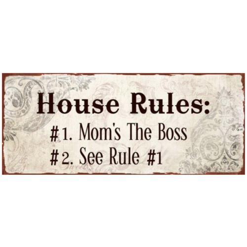 HOUSE RULES 